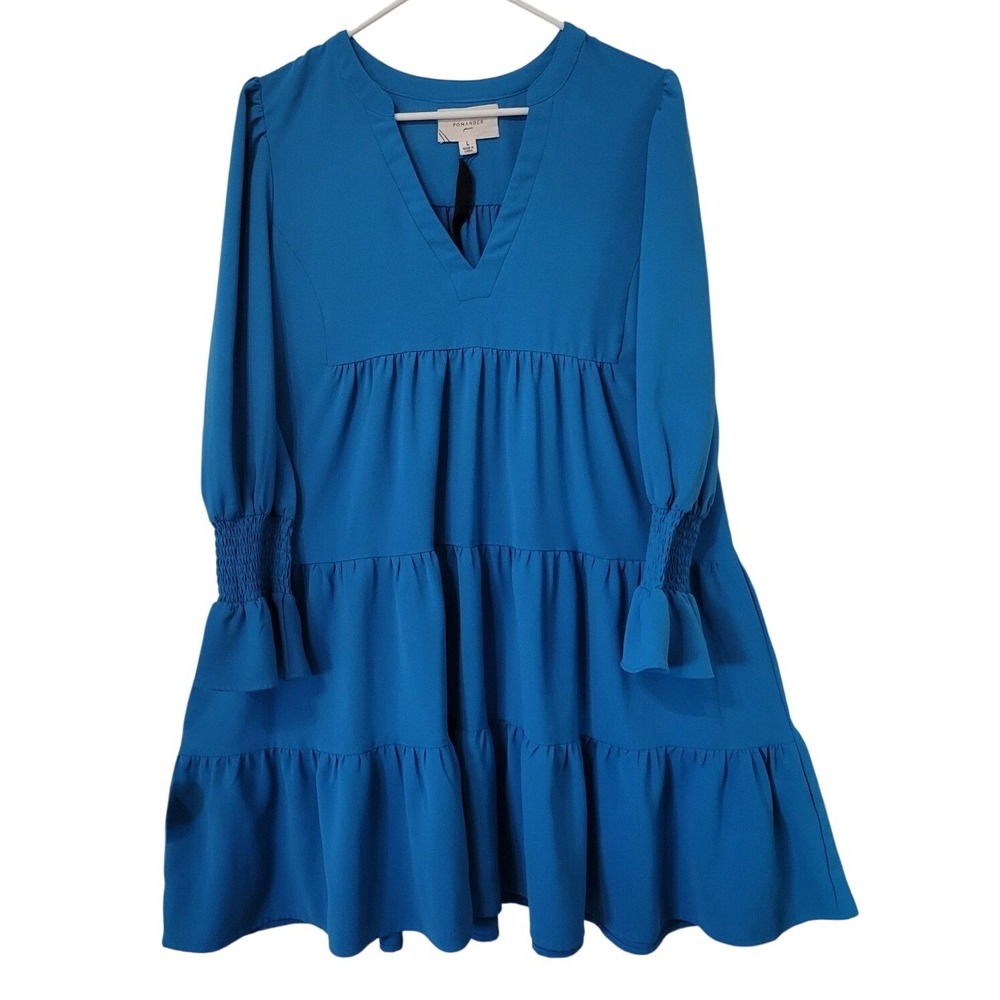 Pomander Place by Tuckernuck Women's Crepe Kenzo‎ Mini Dress Wedding Guest NWOT